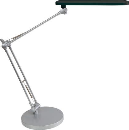 Bordslampa LED Trek vit/silver Alba