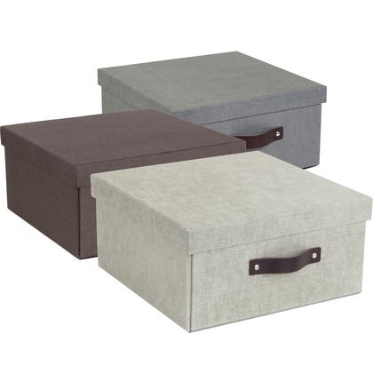 Förvaringsbox Bigso Levi canvas
