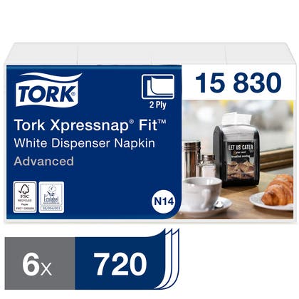 Servett dispenser N14 Expressnap Fit® Tork