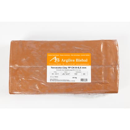 Rödlera med Chamotte 10kg
