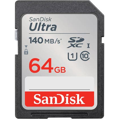 Minneskort SDXC 140MB/s