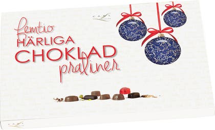 Femtio härliga praliner 430 g