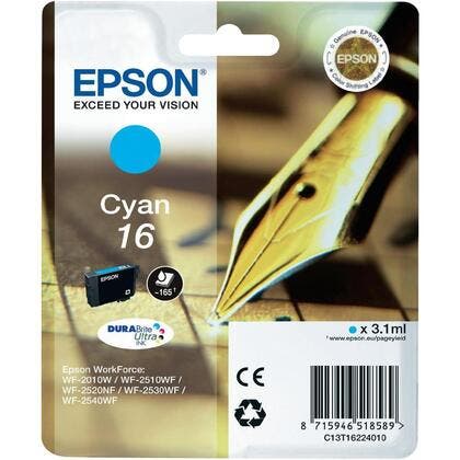 Bläckpatron Epson T1622 Cyan