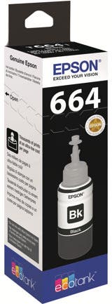 Bläckpatron Epson 664 T6641 svart