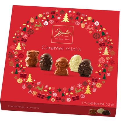 Chokladask Caramel Mini´s 175 g