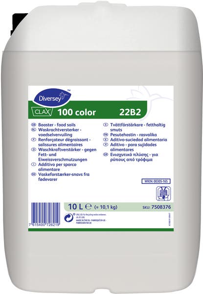 Tvättförstärkare Clax 100 color 10 Liter
