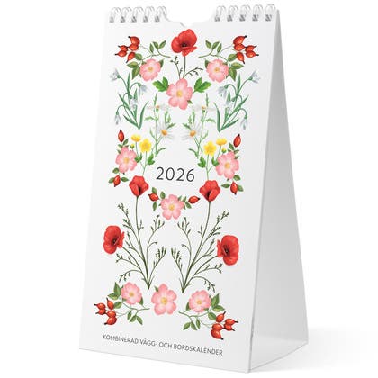 Väggkalender 2026 Mini Duo