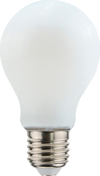 LED Filament Airam E27 normal 7W opal 806lm dimbar varmvit