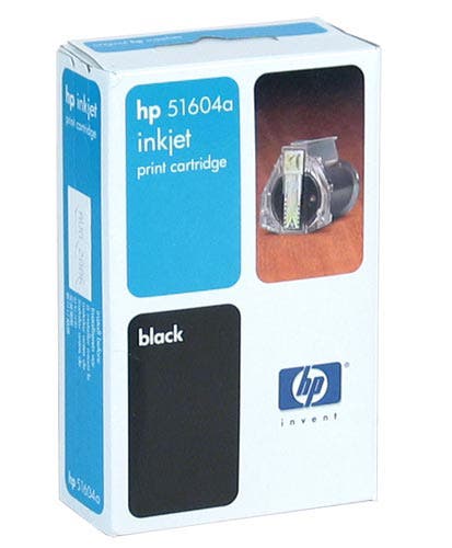 Bläckpatron HP No 51604A / CJ-3A Svart