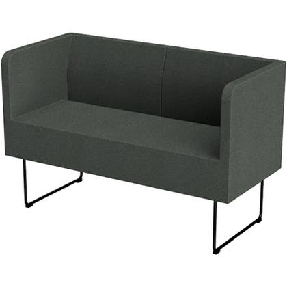 Soffa Mingle låg 2-sits medar grå