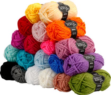 Akrylgarn Fantasia Maxi 20/fp