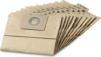 Pappersfilterpåsar T10/1 T12/1 10-pack Kärcher