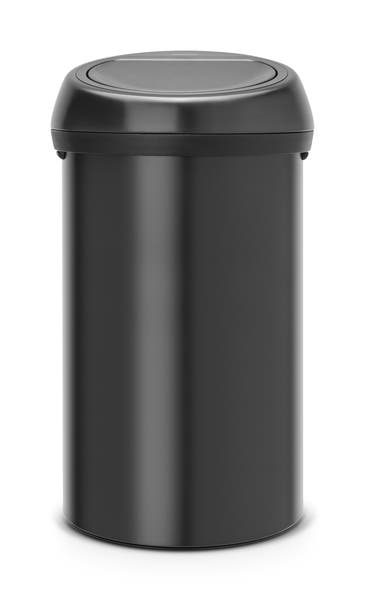 Papperskorg - Soptunna Touch Bin Brabantia Matt Svart