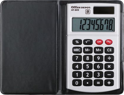 Bords-/ Miniräknare Office Depot AT-809
