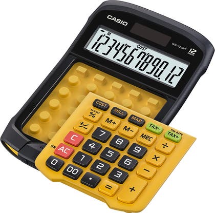 Bords-/ Miniräknare Casio WM-320MT vattenskyddad