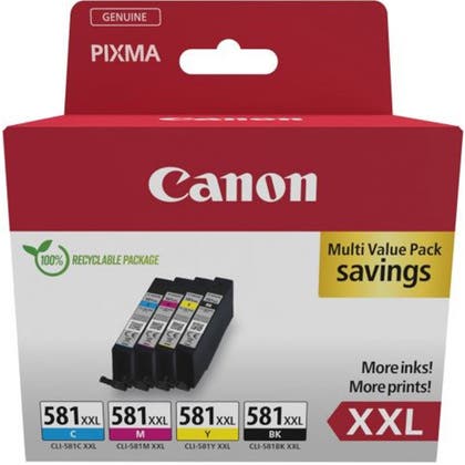 Bläckpatron Canon CLI-581 XXL CMY/BK