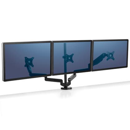Bildskärmsarm Fellowes Platinum Triple för 3x 30"