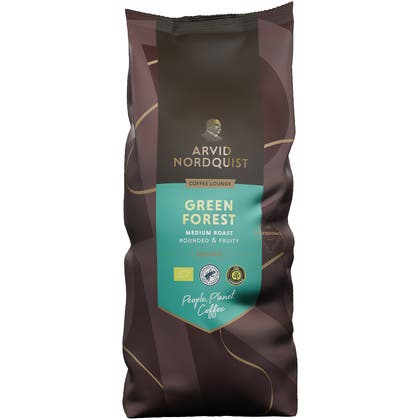 Kaffe Green Forest Hela Bönor Arvid Nordquist 1000 Gram Eko