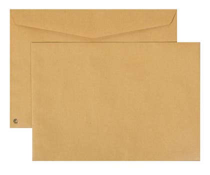 Kuvert fukthäftande bruna small-pack