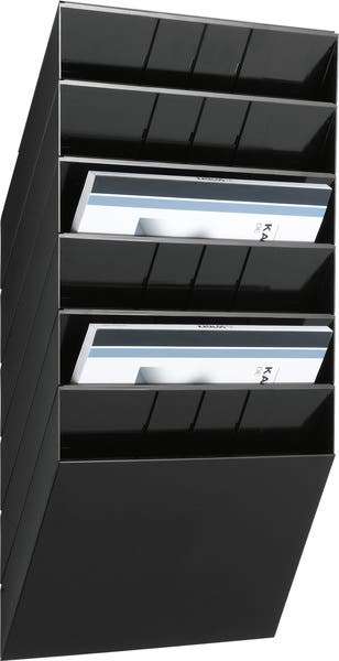 FLEXIBOXX 6 A4 liggande svart