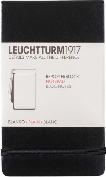 Reporter Notepad A6 Leuchttrum1917