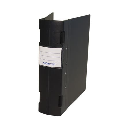 Pärm Ergogrip A4 80mm svart