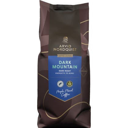 Kaffe Hela Bönor Dark Mountain Mörk Rost 1000 Gram