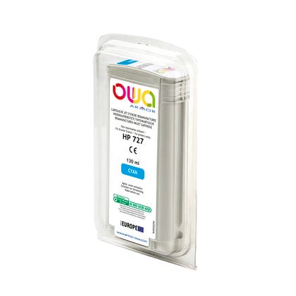Bläckpatron OWA 727 cyan 130 ml