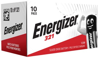 Energizer Klockbatteri Silveroxid 321
