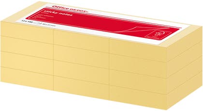 Notisblock Office Depot Gul