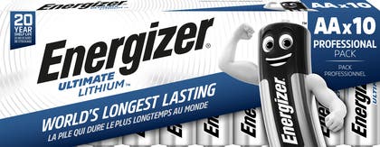 Energizer Batteri Lithium AA FR6 10-pack