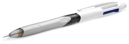 Kulspets-/Stiftpenna Bic Grip 3 bläckfärger + blyert