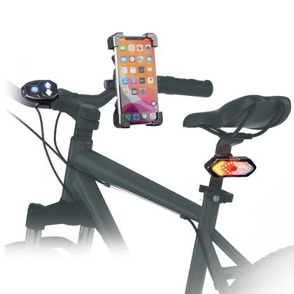 Trådlöst kit med lysen och mobilhållare